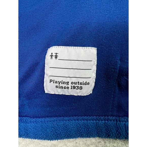Columbia Fleece Jacket Youth XL 18/20 Blue Colorblock Omni Heat Full Zip - Picture 7 of 10